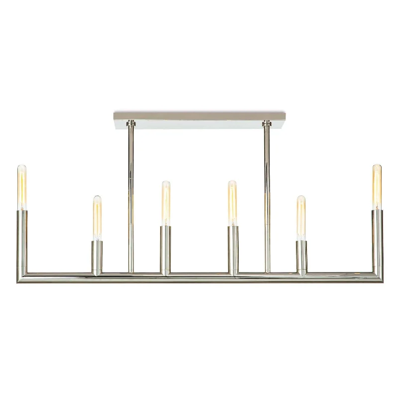 Chandeliers for Dining Rooms to Set the Mood for MealsChandeliers for Dining Rooms to Set the Mood for MealsWolfe Linear Chandelier Polished Nickel By Regina Andrew Chandeliers for Dining Rooms to Set the Mood for MealsChandeliers for Dining Rooms to Set the Mood for MealsWolfe Linear Chandelier Polished Nickel By Regina Andrew