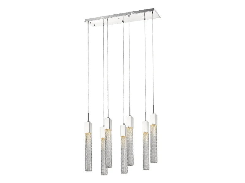 Tropical - Themed Ceiling Lights with Palm - Leaf Shapes and Rattan WrapsTropical - Themed Ceiling Lights with Palm - Leaf Shapes and Rattan WrapsAvenue Boa HF1900-7-BOA-CH Pendant Light - Polished Chrome Tropical - Themed Ceiling Lights with Palm - Leaf Shapes and Rattan WrapsTropical - Themed Ceiling Lights with Palm - Leaf Shapes and Rattan WrapsAvenue Boa HF1900-7-BOA-CH Pendant Light - Polished Chrome