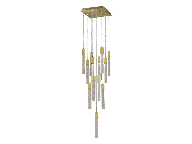 Contemporary Ceiling Lights with Unique, Abstract ShapesContemporary Ceiling Lights with Unique, Abstract ShapesAvenue The Original Glacier Avenue HF1905-13-GL-BB Pendant Light - Brushed Brass Contemporary Ceiling Lights with Unique, Abstract ShapesContemporary Ceiling Lights with Unique, Abstract ShapesAvenue The Original Glacier Avenue HF1905-13-GL-BB Pendant Light - Brushed Brass