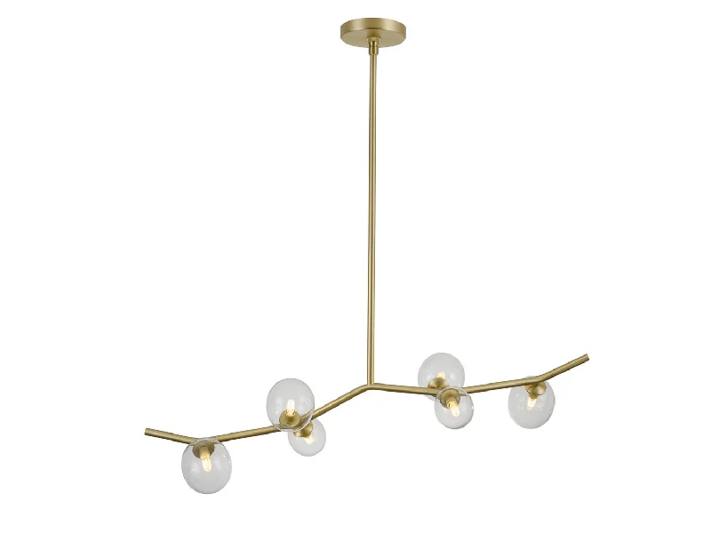 Contemporary Ceiling Lights with Unique, Abstract ShapesContemporary Ceiling Lights with Unique, Abstract ShapesAvenue Hampton HF4806-CLR Pendant Light - Brushed Brass With Clear Glass Contemporary Ceiling Lights with Unique, Abstract ShapesContemporary Ceiling Lights with Unique, Abstract ShapesAvenue Hampton HF4806-CLR Pendant Light - Brushed Brass With Clear Glass