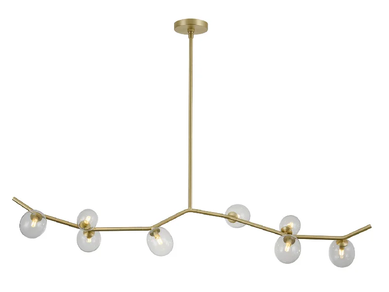 Art Nouveau Ceiling Lights with Organic, Flowing ShapesArt Nouveau Ceiling Lights with Organic, Flowing ShapesAvenue Hampton HF4808-CLR Pendant Light - Brushed Brass With Clear Glass Art Nouveau Ceiling Lights with Organic, Flowing ShapesArt Nouveau Ceiling Lights with Organic, Flowing ShapesAvenue Hampton HF4808-CLR Pendant Light - Brushed Brass With Clear Glass