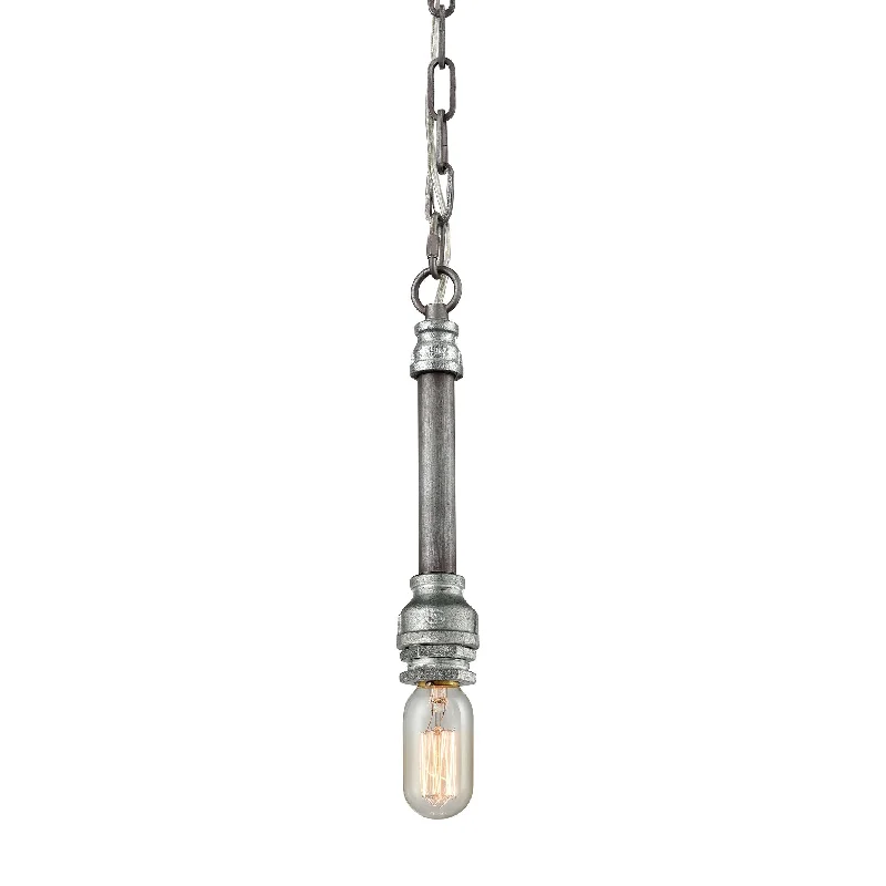 Gothic Ceiling Lights with Dark Metalwork and Pointed ArchesGothic Ceiling Lights with Dark Metalwork and Pointed ArchesELK 10688 Cast Iron Pipe 1-lt Pendant Gothic Ceiling Lights with Dark Metalwork and Pointed ArchesGothic Ceiling Lights with Dark Metalwork and Pointed ArchesELK 10688 Cast Iron Pipe 1-lt Pendant