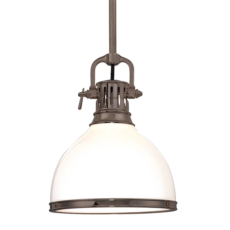 Tropical - Themed Ceiling Lights with Palm - Leaf Shapes and Rattan WrapsTropical - Themed Ceiling Lights with Palm - Leaf Shapes and Rattan WrapsHudson Valley 2623 Randolph 1-lt 13" Pendant