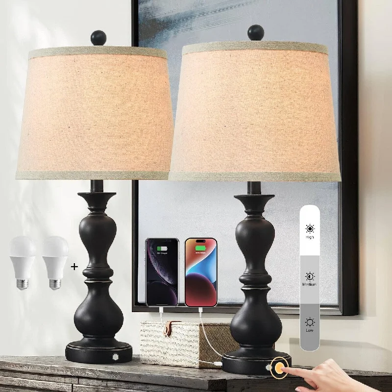 asian inspired table lamps with bamboo accents for a zen atmosphereasian inspired table lamps with bamboo accents for a zen atmosphere26" Farmhouse Touch Control Table Lamps Set of 2, 3-Way Dimmable Black Table Lamps with USB & USB-C, Rustic Bedside Lamps asian inspired table lamps with bamboo accents for a zen atmosphereasian inspired table lamps with bamboo accents for a zen atmosphere26" Farmhouse Touch Control Table Lamps Set of 2, 3-Way Dimmable Black Table Lamps with USB & USB-C, Rustic Bedside Lamps