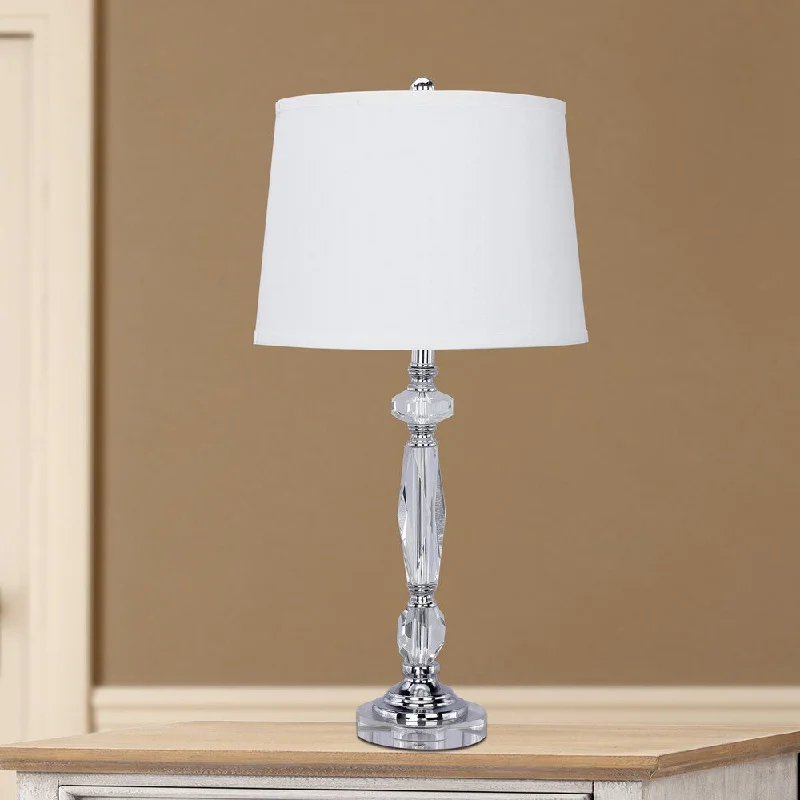 mid century modern table lamps with iconic designs for a stylish studymid century modern table lamps with iconic designs for a stylish study27.65-inch Clear Crystal & Chrome Metal Table Lamp