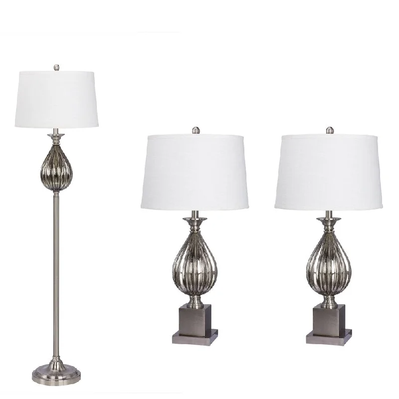 wooden table lamps with natural grain for a warm and organic feelwooden table lamps with natural grain for a warm and organic feel3-piece Lamp Set in Brushed Steel - Silver wooden table lamps with natural grain for a warm and organic feelwooden table lamps with natural grain for a warm and organic feel3-piece Lamp Set in Brushed Steel - Silver