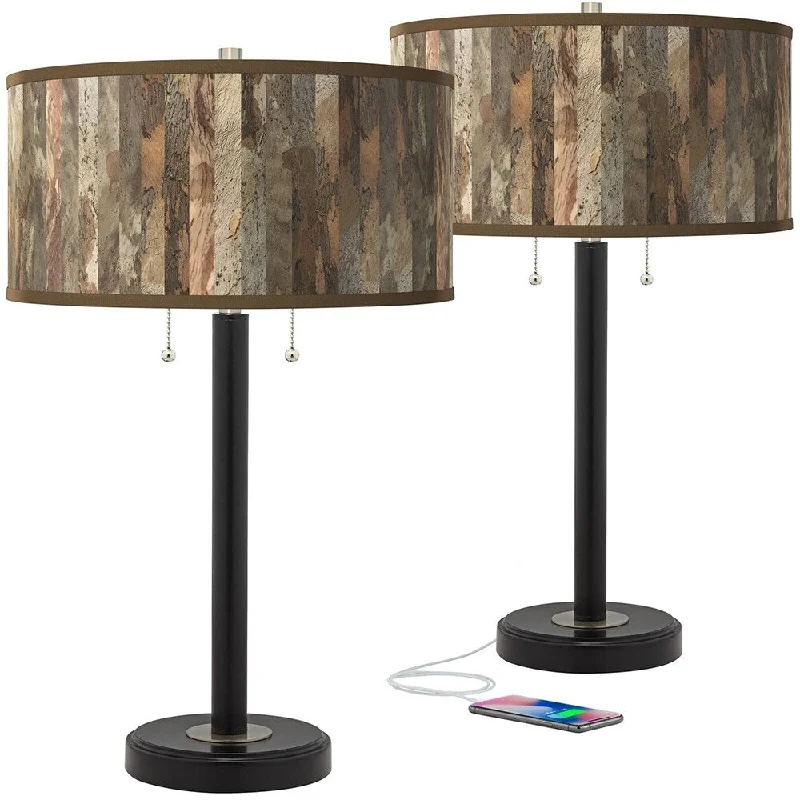 asian inspired table lamps with bamboo accents for a zen atmosphereasian inspired table lamps with bamboo accents for a zen atmosphereBlack Bronze USB Table Lamps Set of 2 - 24" x 15" asian inspired table lamps with bamboo accents for a zen atmosphereasian inspired table lamps with bamboo accents for a zen atmosphereBlack Bronze USB Table Lamps Set of 2 - 24" x 15"
