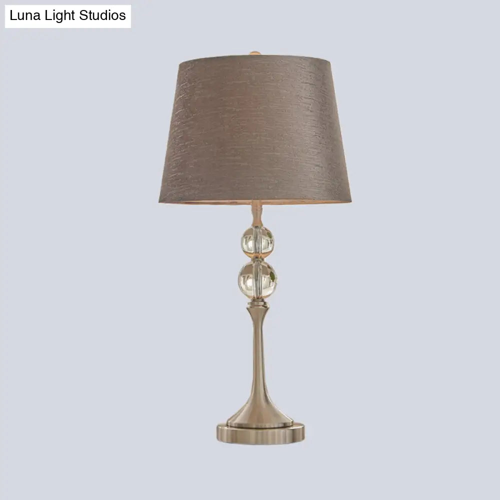 glass table lamps with a frosted surface for soft light diffusionglass table lamps with a frosted surface for soft light diffusionContemporary Conical Crystal Desk Light - 11"/13" Wide Grey Night Table Lamp glass table lamps with a frosted surface for soft light diffusionglass table lamps with a frosted surface for soft light diffusionContemporary Conical Crystal Desk Light - 11"/13" Wide Grey Night Table Lamp