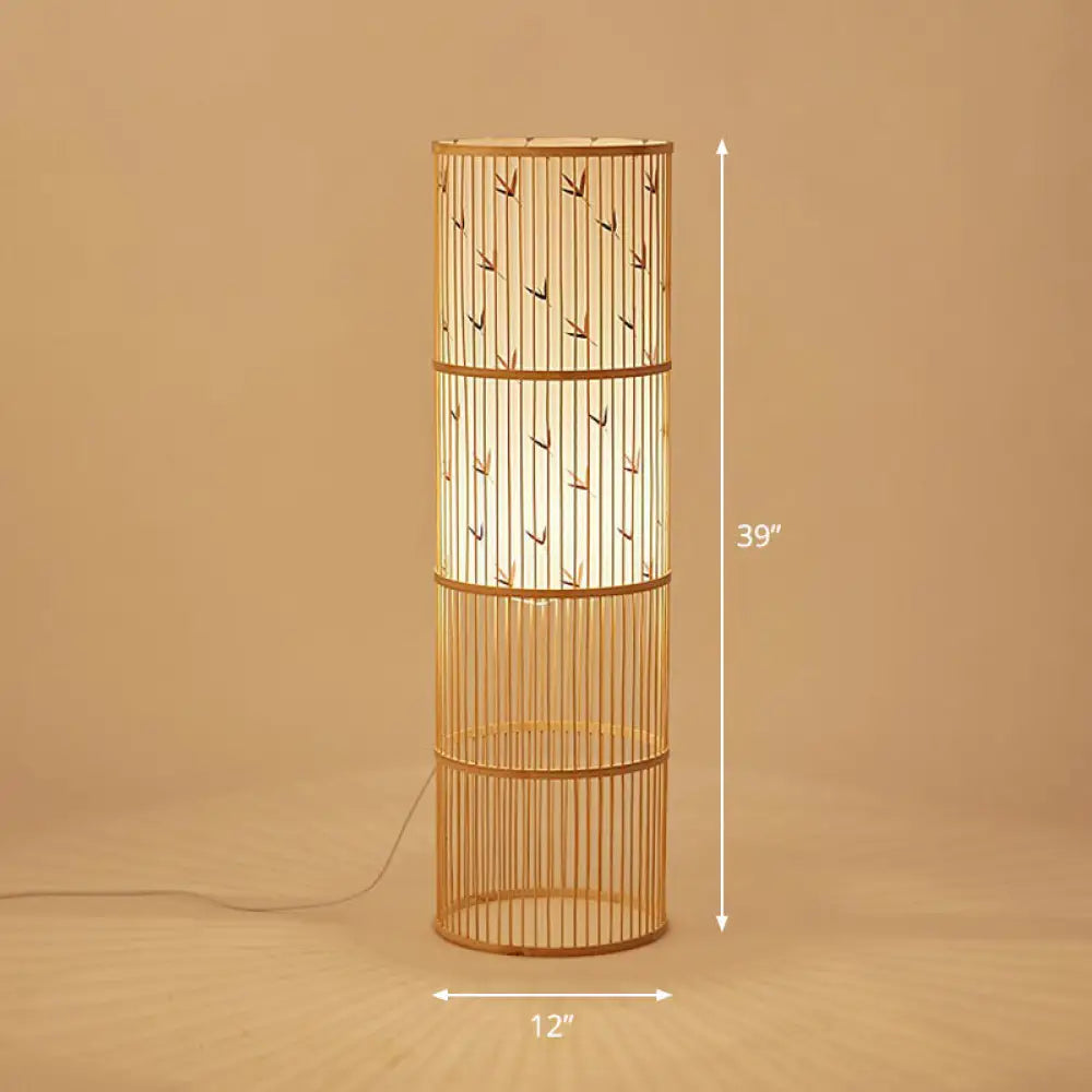 marble table lamps with a luxurious veined pattern for high end decormarble table lamps with a luxurious veined pattern for high end decorModern Bamboo Floor Lamp - Single Cylindrical Standing Light for Living Room