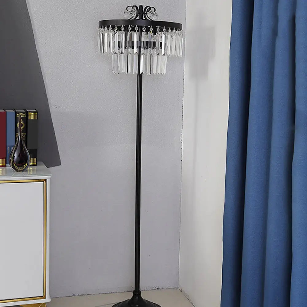 metal table lamps with a matte black finish for a sleek appearancemetal table lamps with a matte black finish for a sleek appearanceContemporary Crystal Black Floor Lamp with 2-Tier Drum Shade - Stunning Standing Light metal table lamps with a matte black finish for a sleek appearancemetal table lamps with a matte black finish for a sleek appearanceContemporary Crystal Black Floor Lamp with 2-Tier Drum Shade - Stunning Standing Light
