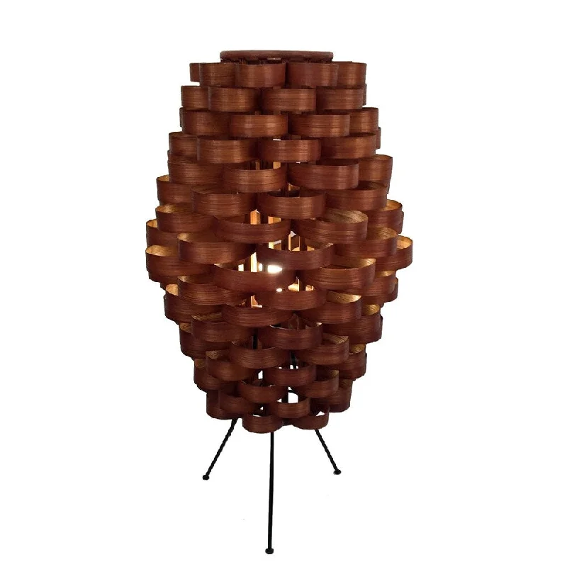 coastal style table lamps with nautical elements for beach housescoastal style table lamps with nautical elements for beach housesHandmade Bamboo Slat Weave Lamp (Philippines)