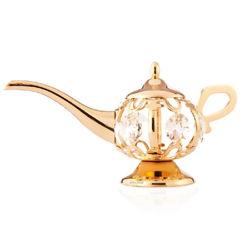 glass table lamps with a frosted surface for soft light diffusionglass table lamps with a frosted surface for soft light diffusionMatashi 24K Gold Plated Aladdin Lamp Ornament Made with Genuine Matashi Crystals