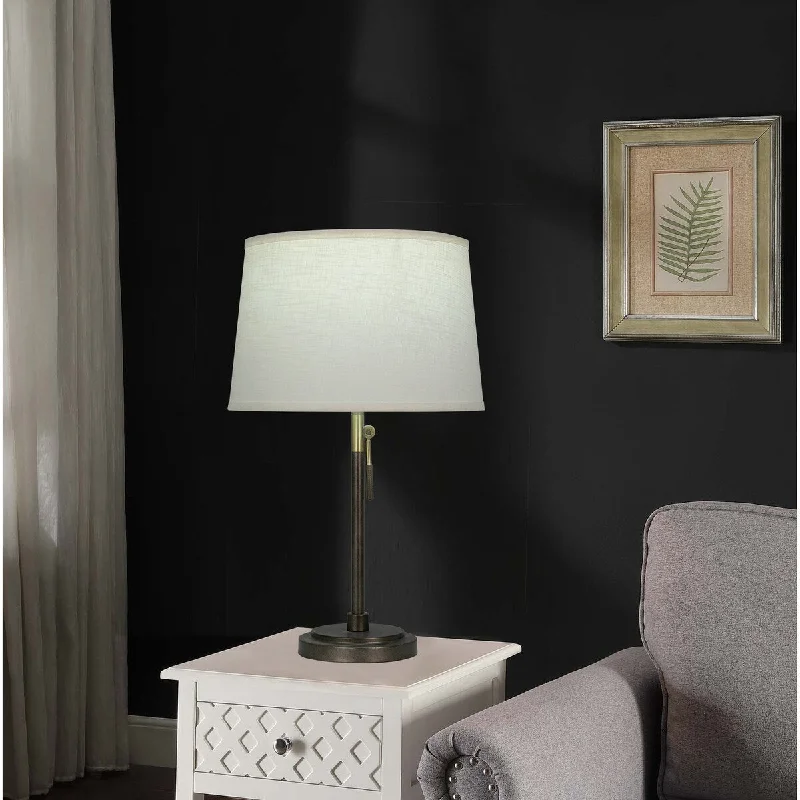 Zinc with White Shade