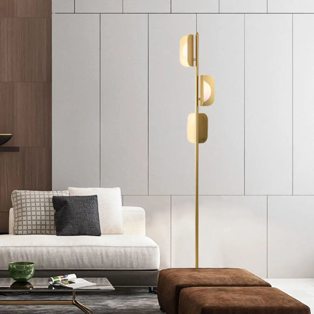 ceramic table lamps with hand painted designs for an artistic touchceramic table lamps with hand painted designs for an artistic touchModern Gold Metal Geometric Reading Floor Lamp - Sleek 3-Bulb Standing Light for Living Room