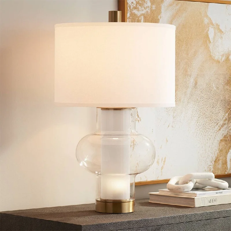 metal table lamps with a matte black finish for a sleek appearancemetal table lamps with a matte black finish for a sleek appearanceMid Century Modern Table Lamp 30 1/2" Tall Clear Glass with Nightlight - 16" x 30" metal table lamps with a matte black finish for a sleek appearancemetal table lamps with a matte black finish for a sleek appearanceMid Century Modern Table Lamp 30 1/2" Tall Clear Glass with Nightlight - 16" x 30"