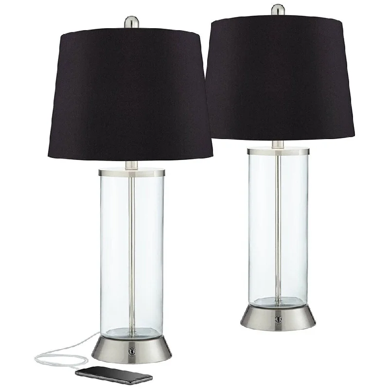 marble table lamps with a luxurious veined pattern for high end decormarble table lamps with a luxurious veined pattern for high end decorModern Table Lamps 27 1/2" Tall Set 2 Clear Glass USB LED Black Shade - 15" x 27" marble table lamps with a luxurious veined pattern for high end decormarble table lamps with a luxurious veined pattern for high end decorModern Table Lamps 27 1/2" Tall Set 2 Clear Glass USB LED Black Shade - 15" x 27"