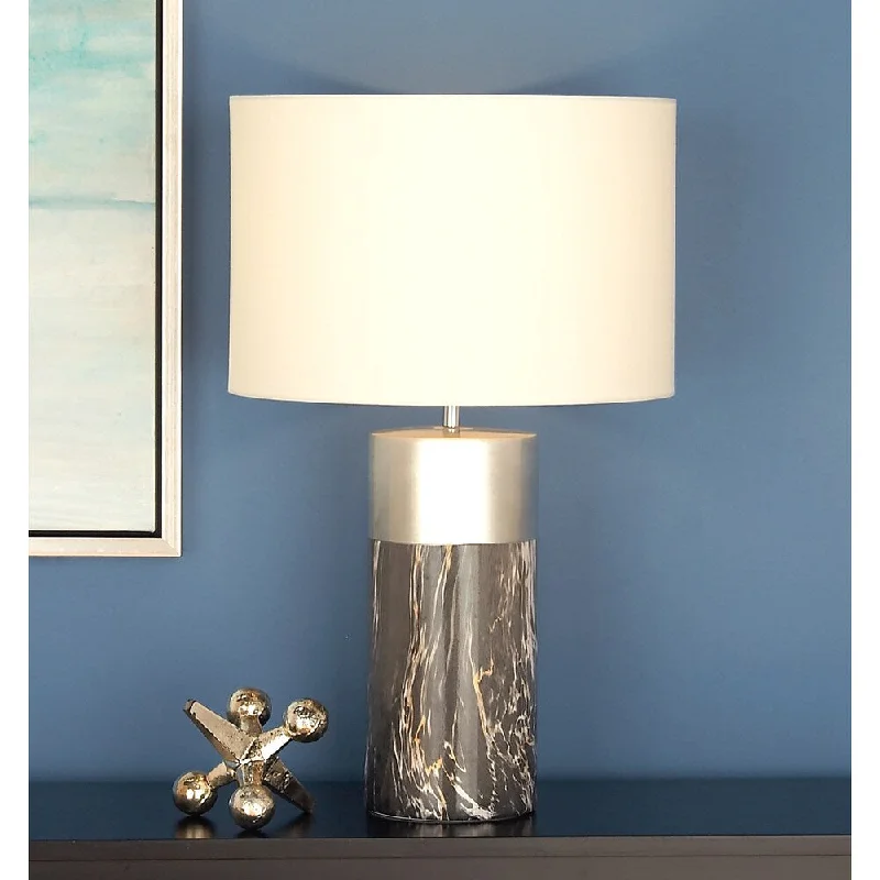 rustic farmhouse table lamps for cozy kitchensrustic farmhouse table lamps for cozy kitchensUrban Designs Grey and Silver 24-Inch Ceramic Column Table Lamp rustic farmhouse table lamps for cozy kitchensrustic farmhouse table lamps for cozy kitchensUrban Designs Grey and Silver 24-Inch Ceramic Column Table Lamp